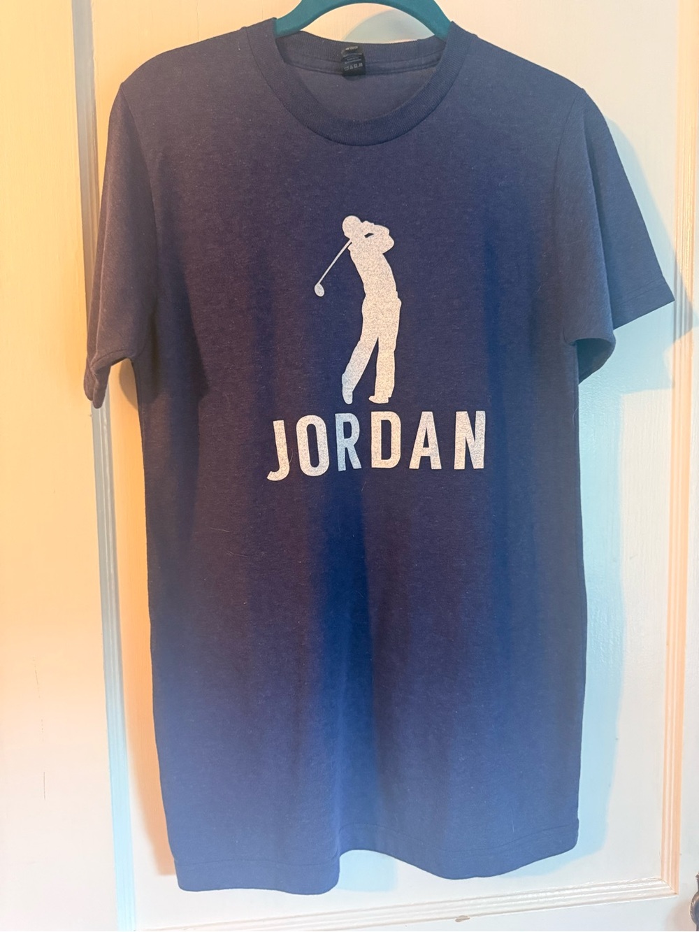 Jordan Spieth Men's Navy Short Sleeve Golf Graphic Tee